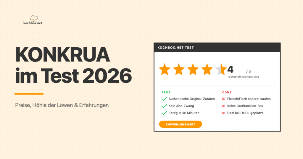 KONKRUA im Test 2026: Sternebewertung mit Pro- und Contra-Liste