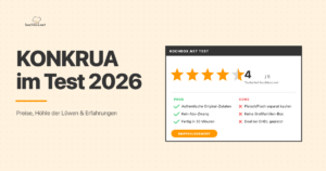 KONKRUA im Test 2026: Sternebewertung mit Pro- und Contra-Liste