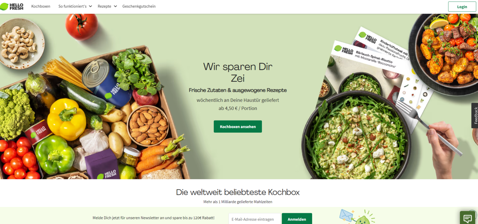 HelloFreshLogin So funktioniert es