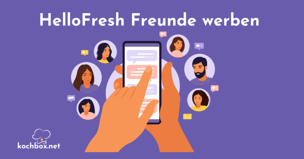 HelloFresh Freunde werben Vorteile, Rabatte und Einlösen