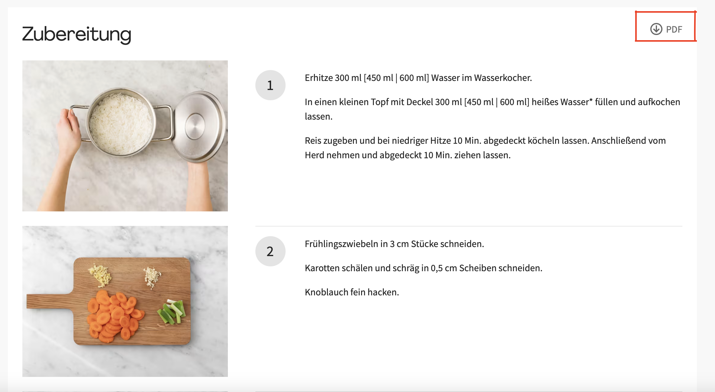 PDF-Download HelloFresh Rezept