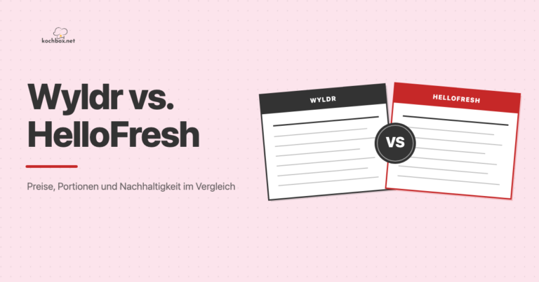 Wyldr vs. HelloFresh Vergleich